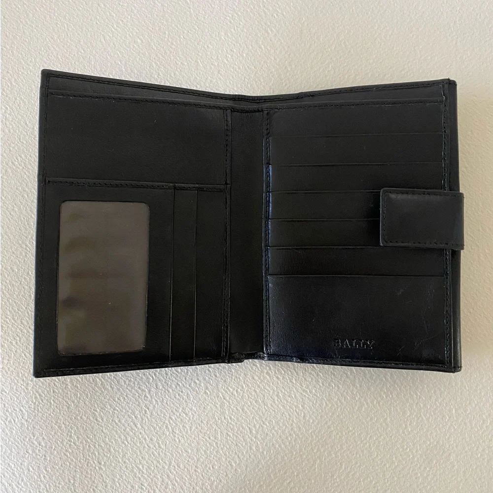 Bally Black Leather bifold wallet - Picture 14 of 15
